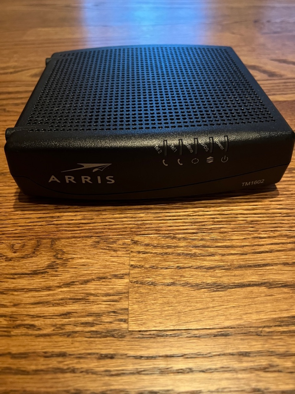 Arris TM1602 Black Cable Modem Router - Reliable Home Networking
